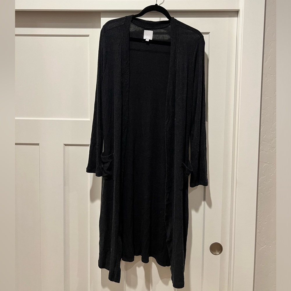 sen collection long duster cardigan. Size 3 (L).